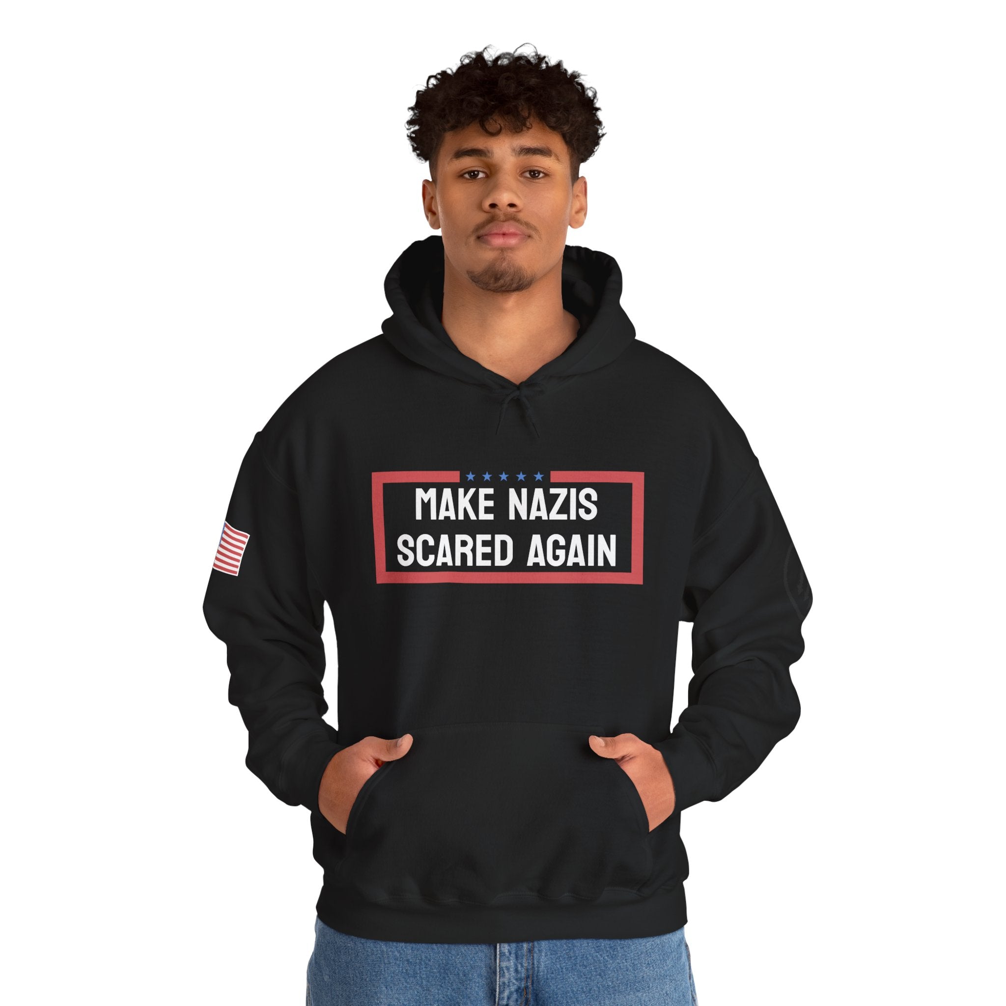 Make Nazis Scared Again - Hoodie