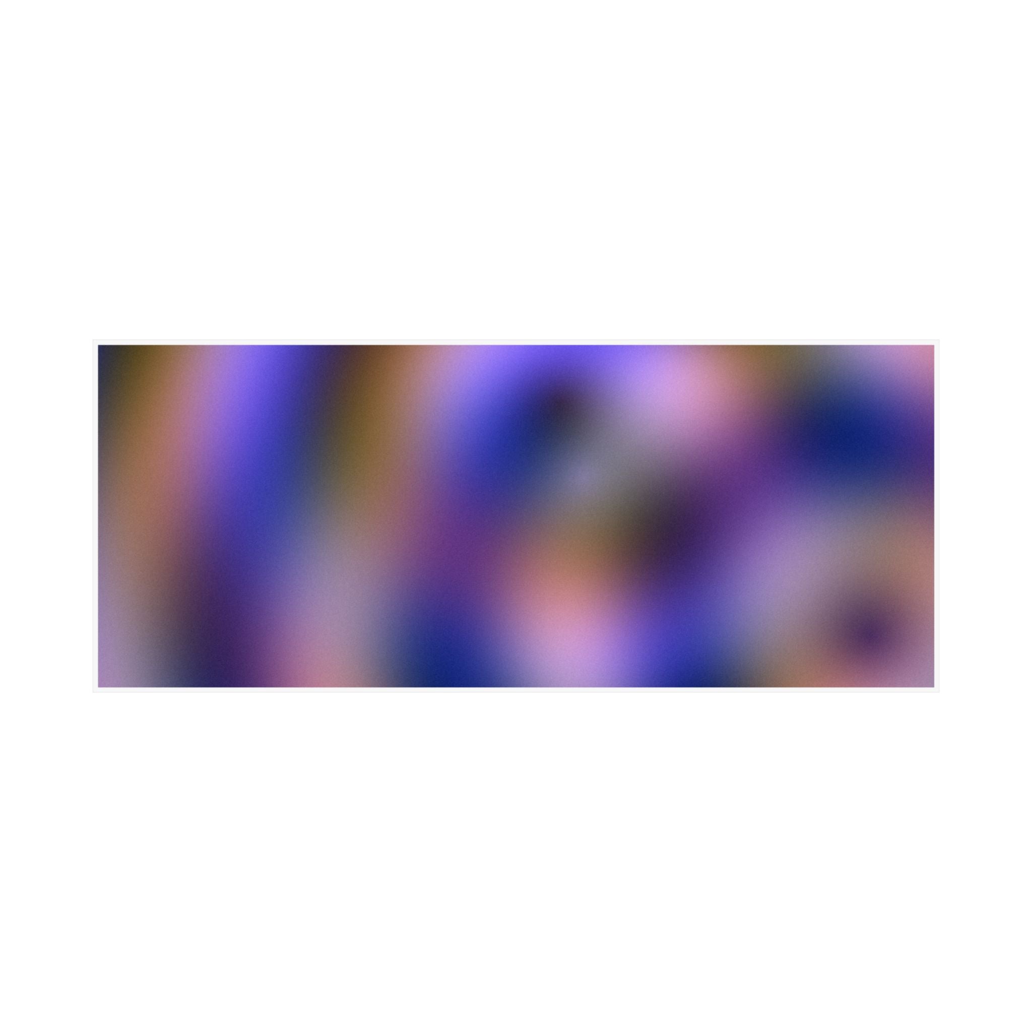 Abstract Purple Gradient Satin Poster — Modern Blurred Color Art (300gsm)