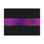 Satin Poster - Neon Purple Gradient Stripe (300gsm)