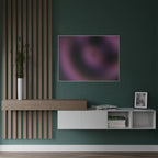 Abstract Purple Vortex Satin Poster — 300gsm Art Print