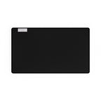 Green Spiral Abstract Desk Mat — Large Gaming/Office Mouse Pad