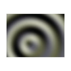 Satin Poster — Olive Green Spiral Abstract Wall Art (300gsm)